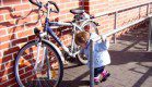 Leider fehlt der Fahrradständer