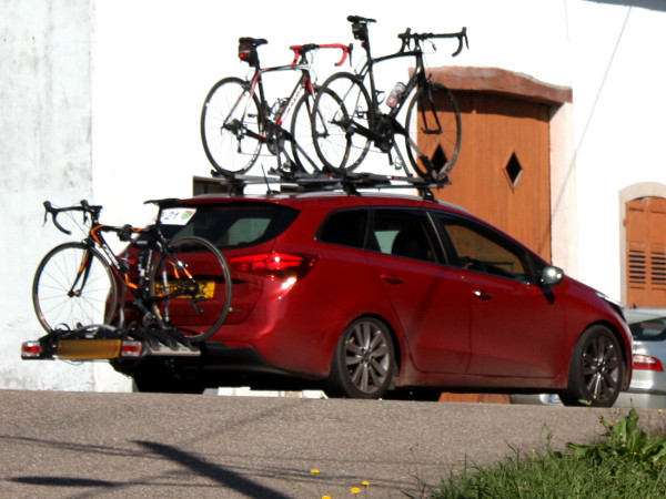 Fahrräder transportieren